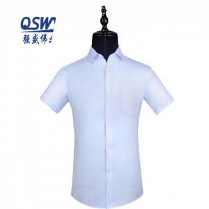 襯衫短袖商(shāng)務休閑襯衣 W6126 